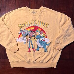 Disney Pixar Toy Story Sunnyside Day Care Woody Buzz Rex Jessie Sweatshirt XXL‎